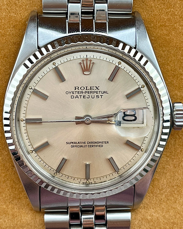 Rolex Datejust 36MM Silver Dial Steel Jubilee Bracelet (1601)