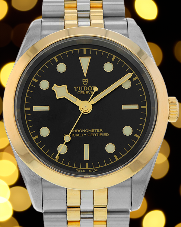 Tudor Black Bay S&G 41MM Black Dial Two-Tone Bracelet (M79683)