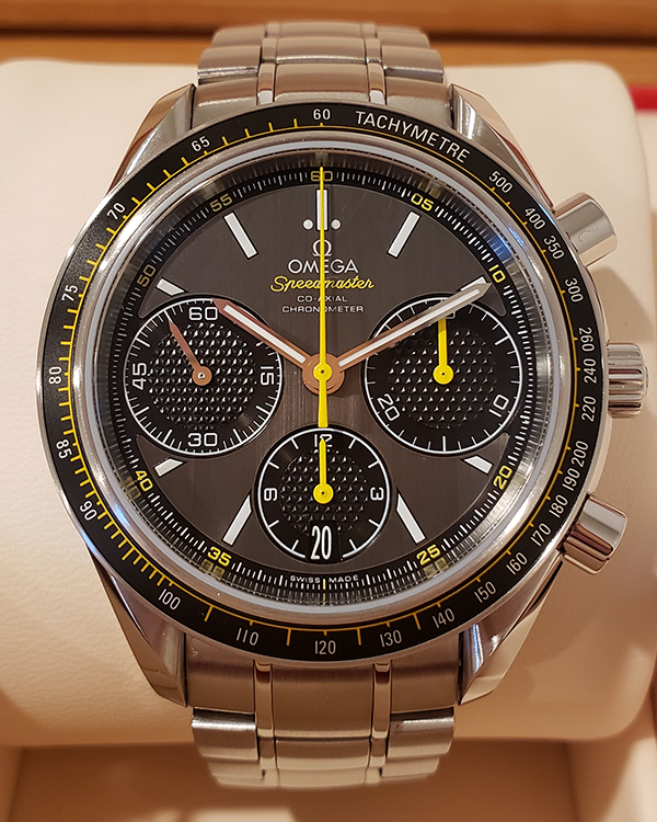 Omega Speedmaster Racing Co-Axial Chronograph 40MM Steel Grey Dial (326.30.40.50.06.001)