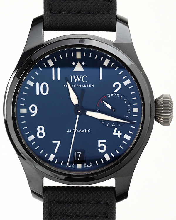 2016 IWC Big Pilot Top Gun "Rodeo Drive" 46MM Blue Dial Textile Strap (IW502003)