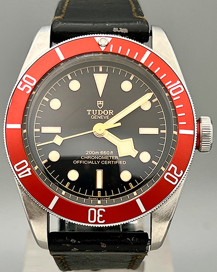 2019 Tudor Black Bay 41MM Black Dial Leather Strap (79230R)