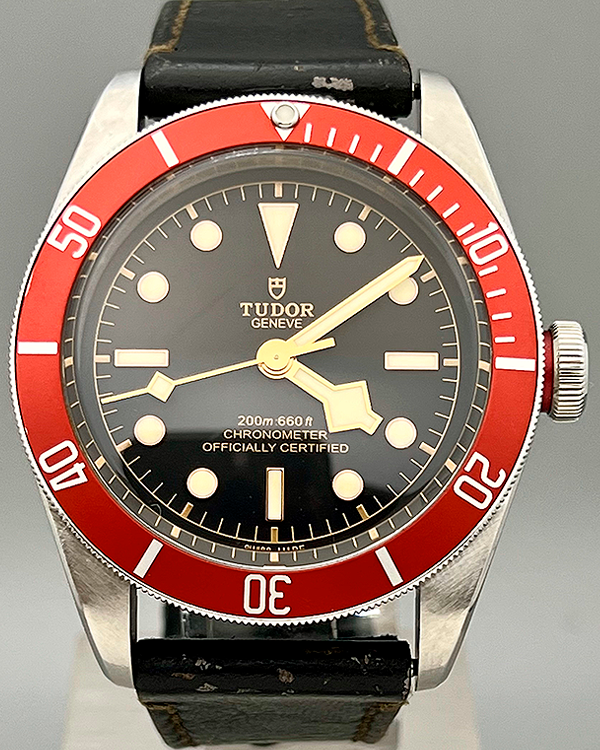 2019 Tudor Black Bay 41MM Black Dial Leather Strap (79230R)