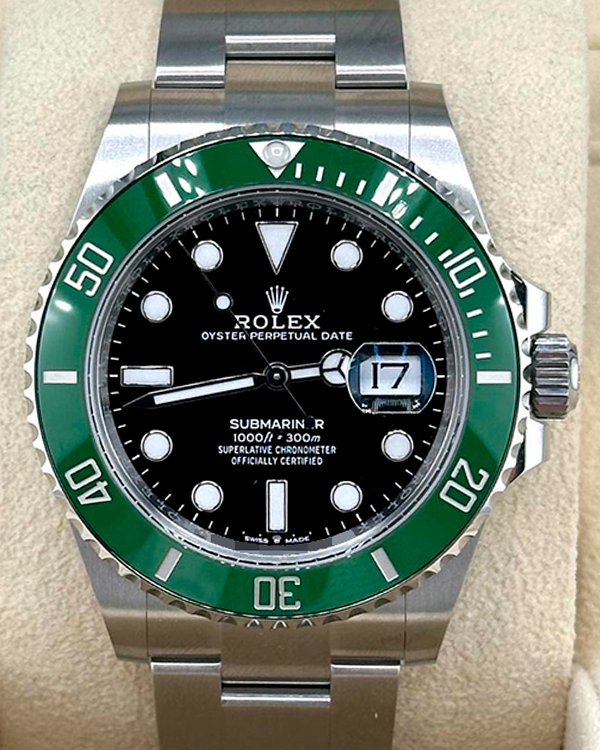 2024 Rolex Submariner Date "Starbucks" 41MM Black Dial Oyster Bracelet (126610LV)