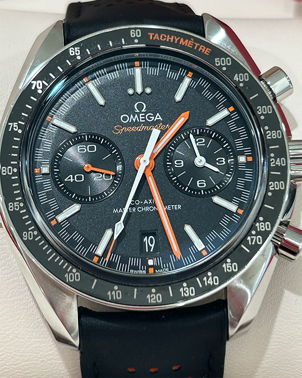 2022 Omega Speedmaster Racing Steel Black Dial (329.32.44.51.01.001)