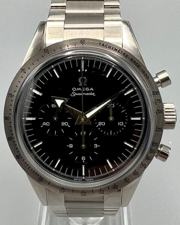 2022 Omega Speedmaster Calibre 321 Chronograph 38.6MM Black Dial Canopus Gold Bracelet (311.50.39.30.01.001)