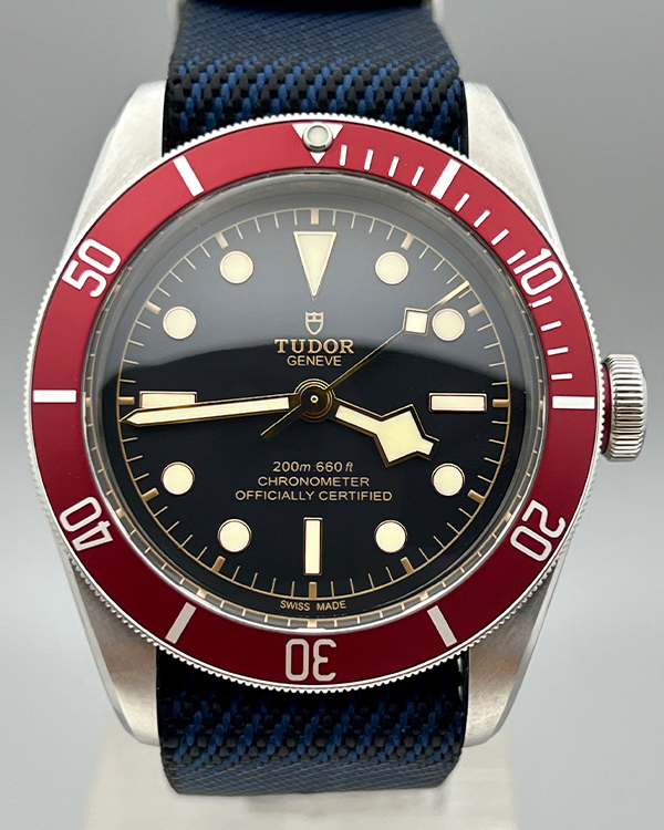 2018 Tudor Black Bay 41MM Black Dial Textile Strap (79230R)