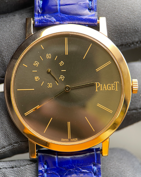 Piaget Altiplano 40MM Grey Dial Leather Strap (G0A41113)