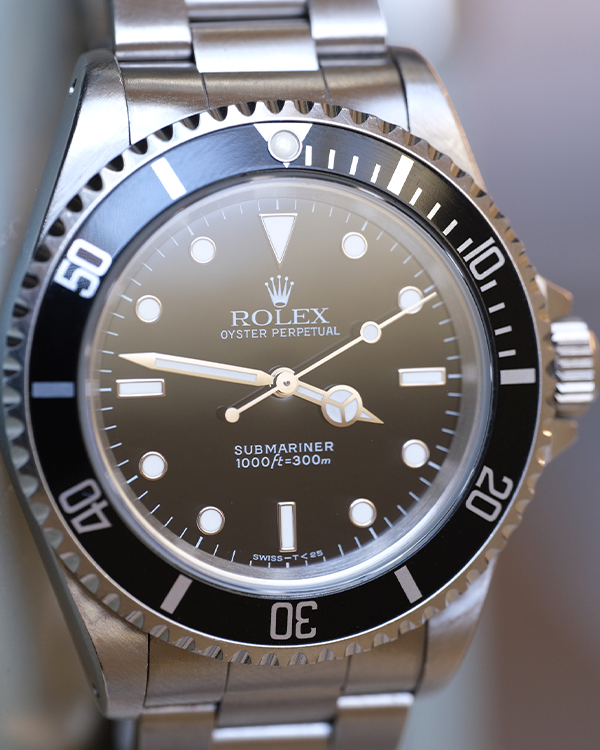 1993 (S Serial) Rolex Submariner No-Date 40MM Black Dial Oyster Bracelet (14060)