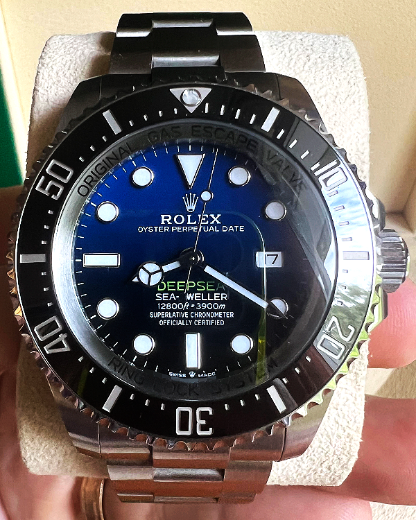 2020 Rolex Sea-Dweller Deepsea "James Cameron" 44MM Blue Dial Oyster Bracelet (116660)