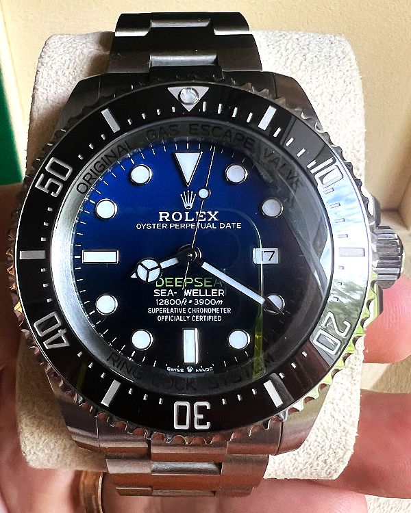 2020 Rolex Sea-Dweller Deepsea "James Cameron" 44MM D-Blue Dial Oyster Bracelet (126660)