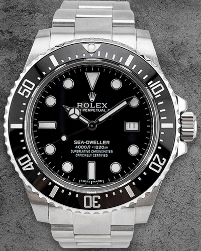 Rolex Sea-Dweller Deepsea 40MM Black Dial Oyster Bracelet (116600)