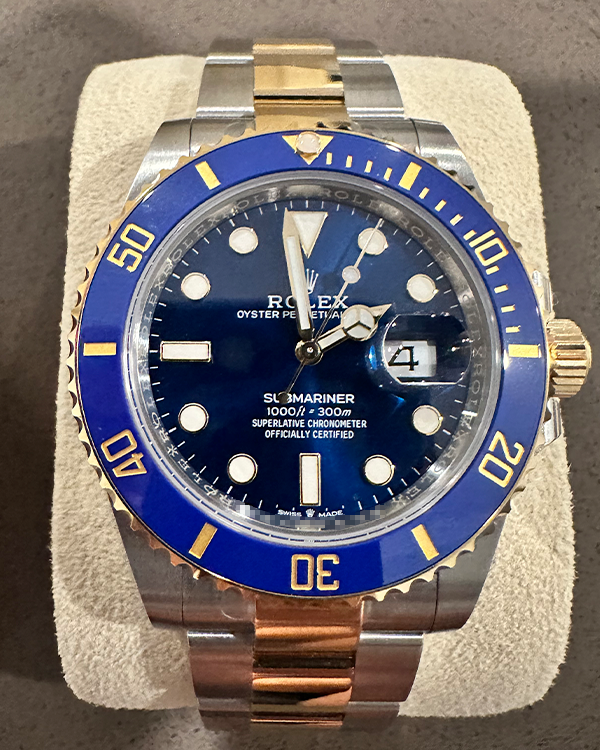 2023 Rolex Submariner Date Oystersteel and Yellow Gold Blue Dial (126613LB)