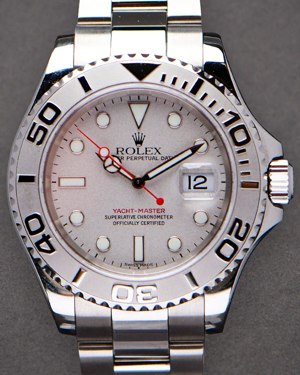 2000 Rolex Yacht-Master 40MM Silver Dial Oyster Bracelet (16622)