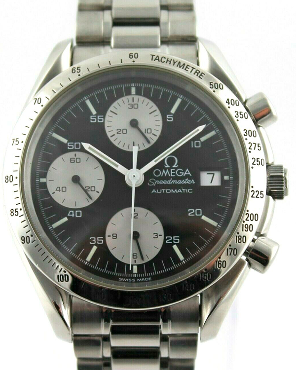 Omega Speedmaster Date 39MM Black Dial Steel Bracelet (3511.50.00)