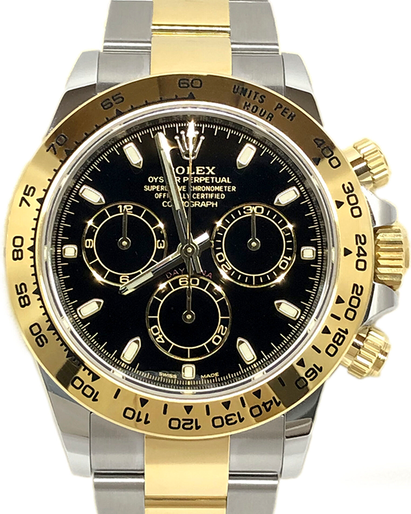 2022 Rolex Cosmograph Daytona 40MM Black Dial Two-Tone Bracelet (116503)