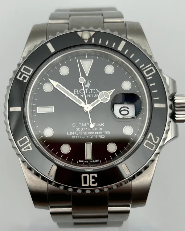 Rolex Submariner Date Oystersteel Black Dial (116610LN) – Grailzee