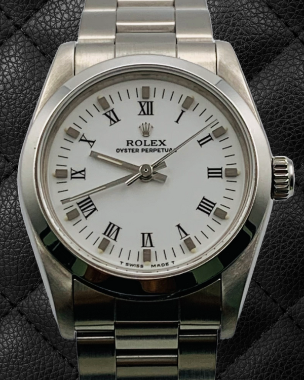 Rolex Oyster Perpetual 31MM White Dial Oyster Bracelet (67480)