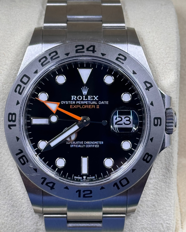 2023 Rolex Explorer II Black Dial Oyster Bracelet (226570)