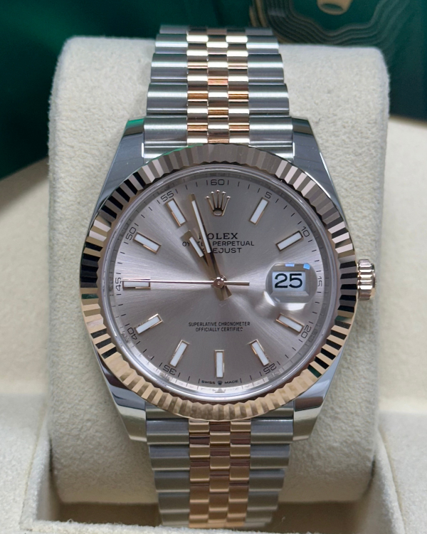 2023 Rolex Datejust 41MM Sundust Dial Two-Tone Jubilee Bracelet (126331)