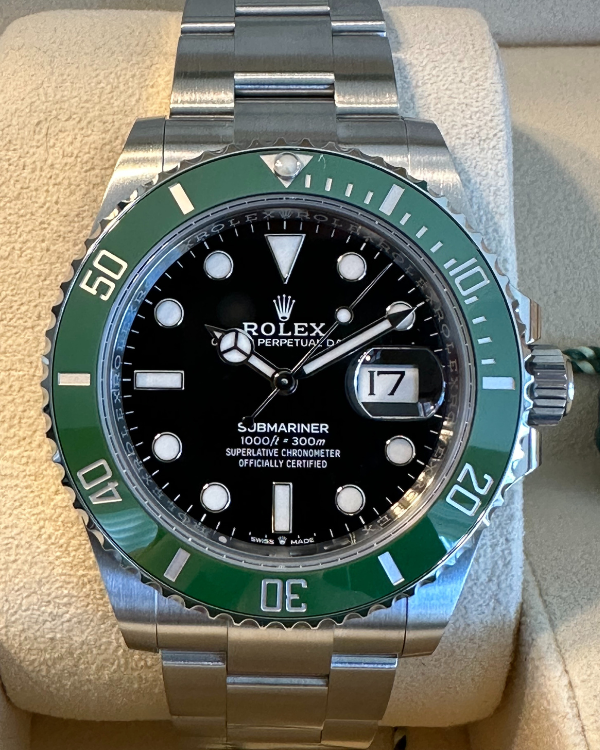 2023 Rolex Submariner Date "Starbucks" 41MM Black Dial Oyster Bracelet (126610LV)