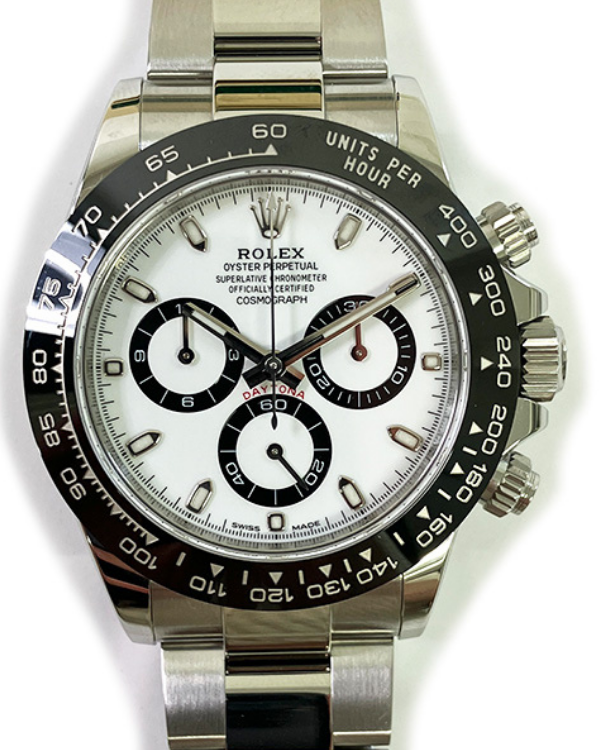 2020 Rolex Cosmograph Daytona 40MM White Dial Oyster Bracelet (116500LN)