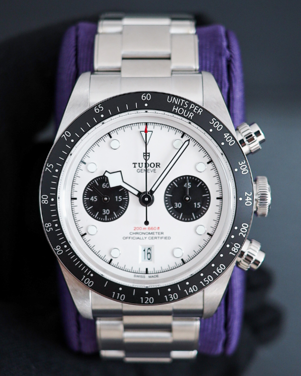 2023 Tudor Black Bay "Panda" Chrono Steel White Dial (79360N)