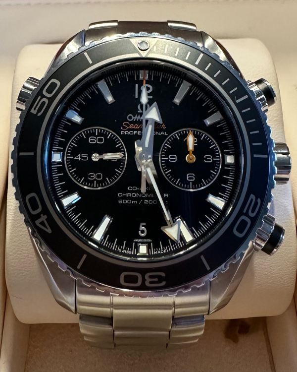 Omega Seamaster Planet Ocean 45.5MM Black Dial Steel Bracelet (232.30.46.51.01.001)