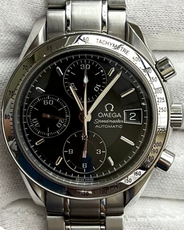 Omega Speedmaster Date 39MM Steel Black Dial (3513.50.00)