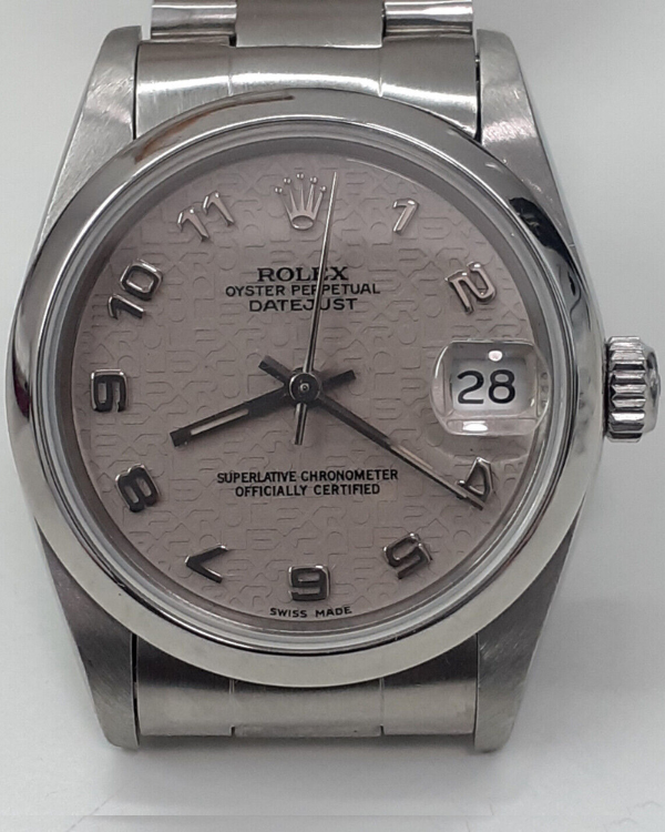 Rolex Datejust 31MM Jubilee Silver Dial Steel Bracelet (68240)