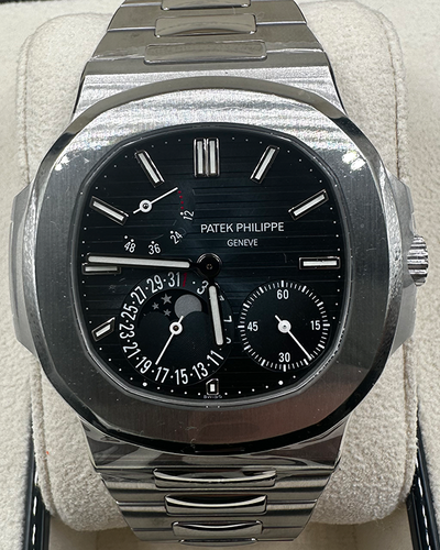 2019 Patek Philippe Nautilus Steel Black-Blue Dial (5712/1A-001)