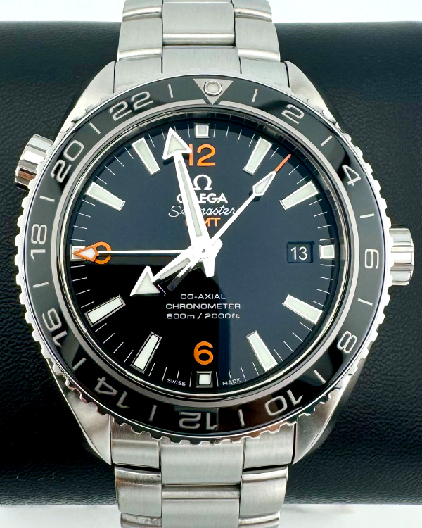 No Reserve - 2020 Omega Seamaster Planet Ocean 43.5MM Black Dial Steel Bracelet (232.30.44.22.01.002)