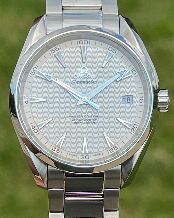 2018 Omega Seamaster Aqua Terra 150M Master Co‑Axial Chronometer Steel Silver Dial (231.10.42.21.02.006)