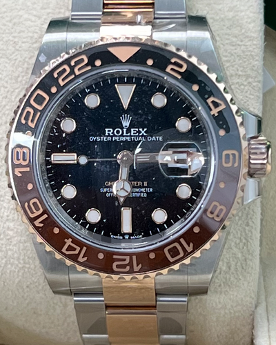 2020 Rolex GMT-Master II "Rootbeer" 40MM Black Dial Two-Tone Bracelet (126711CHNR)