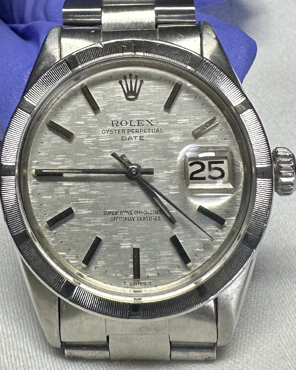 Rolex Oyster Perpetual Date Steel Silver Dial (1501)