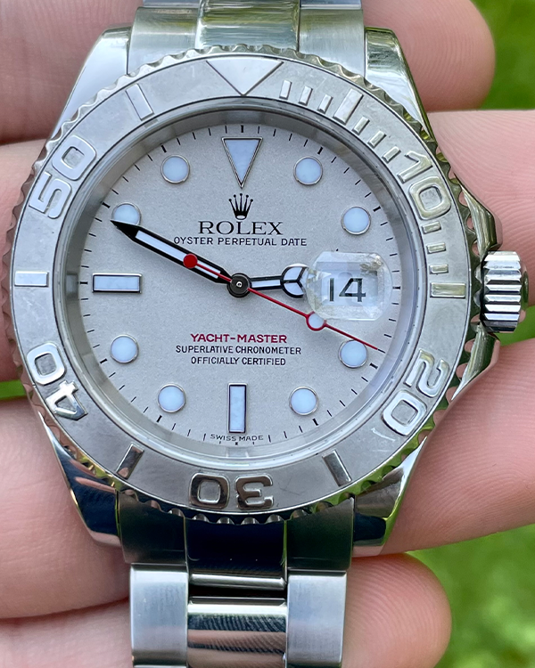 Rolex Yacht-Master 40MM Steel Silver Dial (16622)