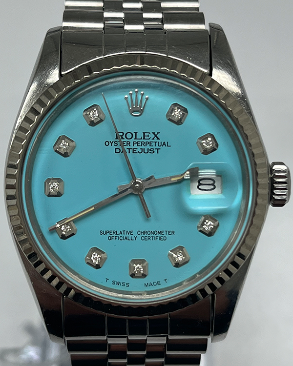 Rolex Datejust 36MM Blue Dial Jubilee Bracelet (16014)