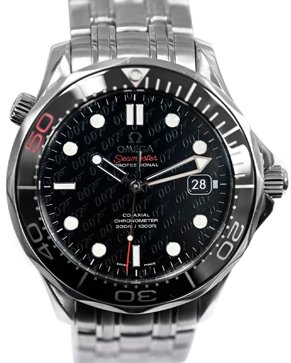 Omega Seamaster Diver 300M 41MM Black Dial Steel Bracelet (212.30.41.20.01.005)