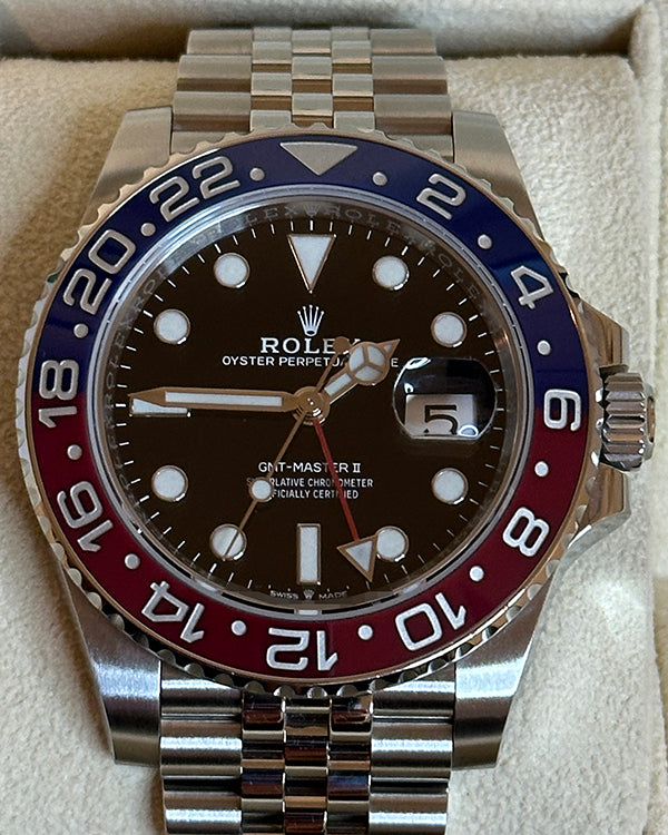 2023 Rolex GMT-Master II "Pepsi" 40MM Black Dial Jubilee Bracelet (126710BLRO)