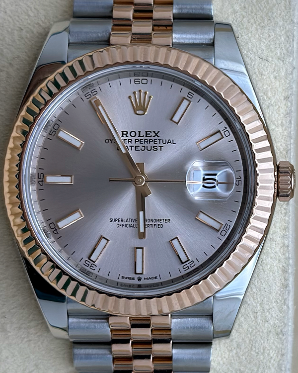 2019 Rolex Datejust 41MM Sundust Dial Two-Tone Jubilee Bracelet (126331)