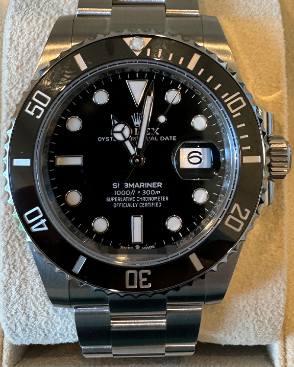 2024 Rolex Submariner Date 41MM Black Dial Oyster Bracelet (126610LN)