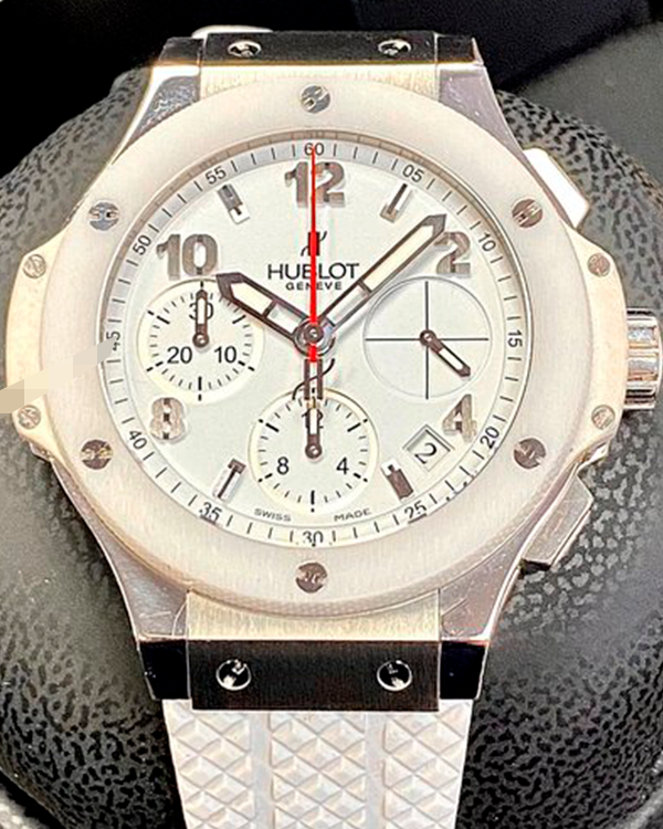 2018 Hublot Big Bang 41MM White Dial Rubber Strap (342.SE.230.RW)