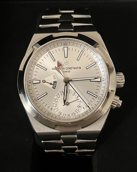 2021 Vacheron Constantin Overseas Dual Time Silver Dial 7900V