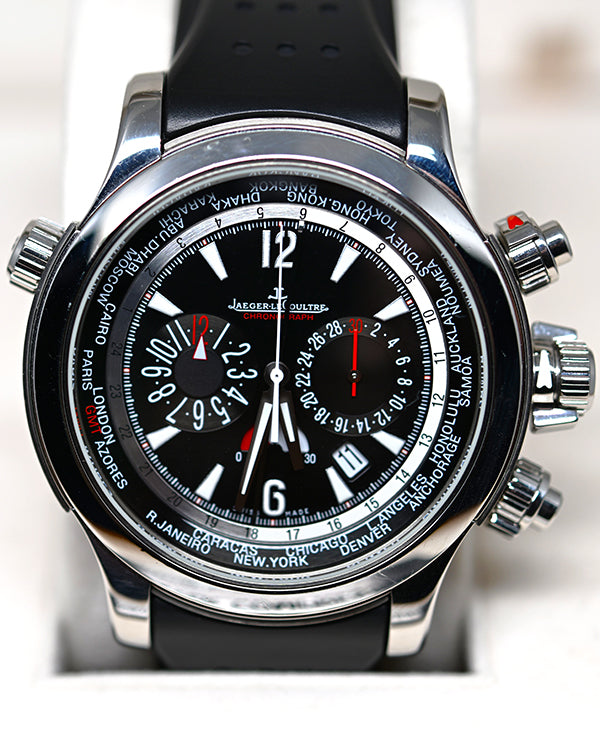 2006 Jaeger-LeCoultre Master Compressor Extreme World Chronograph 46MM Black Dial Rubber Strap (Q1768170)