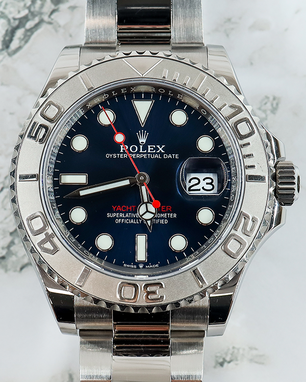 2023 Rolex Yacht-Master 40MM Blue Dial Oyster Bracelet (126622)