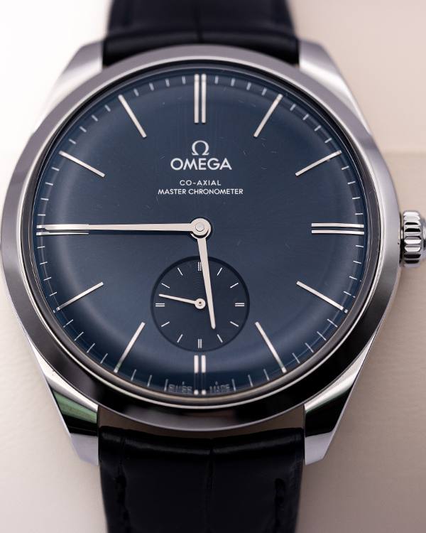 2022 Omega De Ville Trésor Co-Axial Master Chronometer Small Seconds Steel Blue Dial (435.13.40.21.03.002)