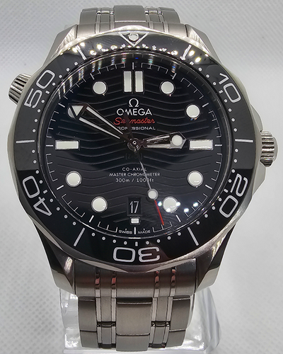 2018 Omega Seamaster Diver 300M 42MM Black Dial Steel Bracelet (210.32.42.20.01.001)