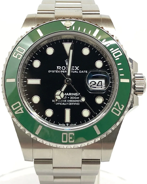 2020 Rolex Submariner Date "Starbucks" 41MM Oystersteel Black Dial Oyster Bracelet (126610LV)