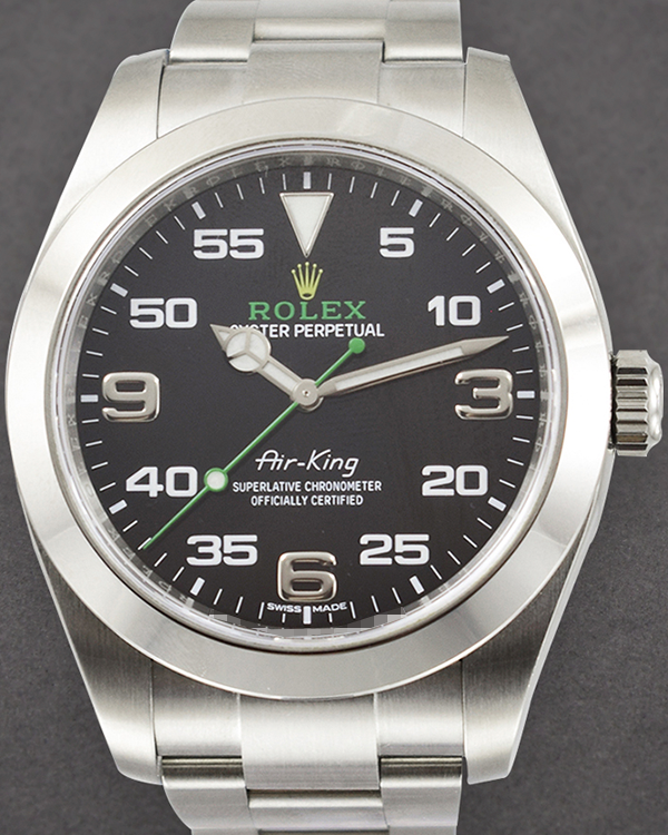 2021 Rolex Air-King 40MM Black Dial Oyster Bracelet (116900)