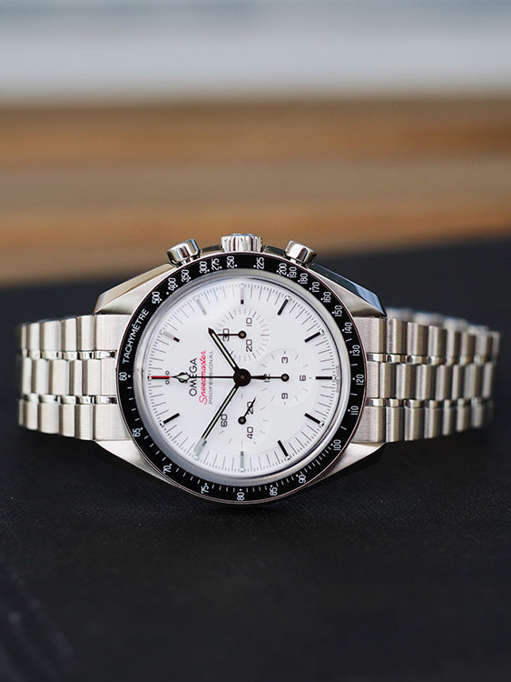 2024 Omega Speedmaster Professional Moonwatch 42MM White Dial Steel Br ...
