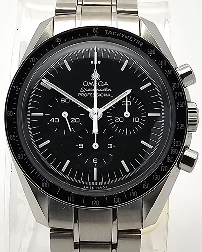 Omega Speedmaster Professional Moonwatch 42MM Black Dial Steel Bracelet (311.30.42.30.01.005)